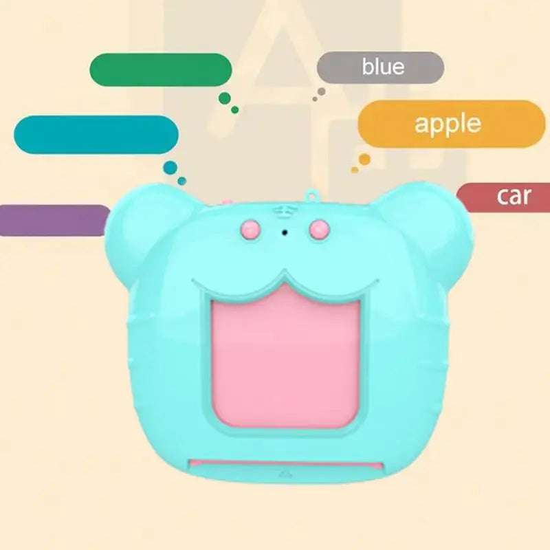 Talking Flash Cards with 112 Cards Pocket Speech Sight Words Flashcards Reader Educational Learning Toy for Kids Audio Book Gift