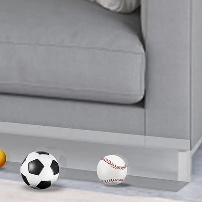Toy Blockers for Furniture under Couch Blocker Adjustable Bumper Stop Things from Going under Sofa Furniture Bed for Pets Kids